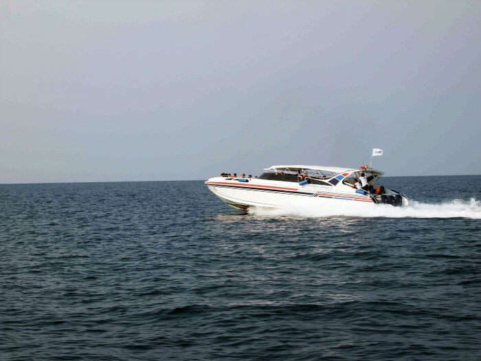 speed boating in Andaman 