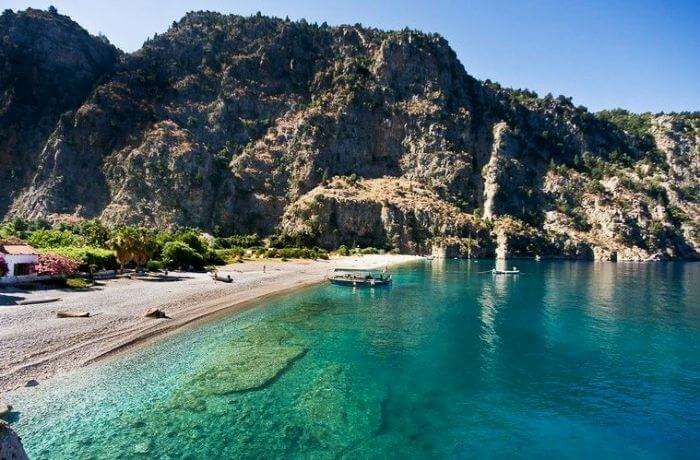 A bright day at Butterfly Valley, Oludeniz