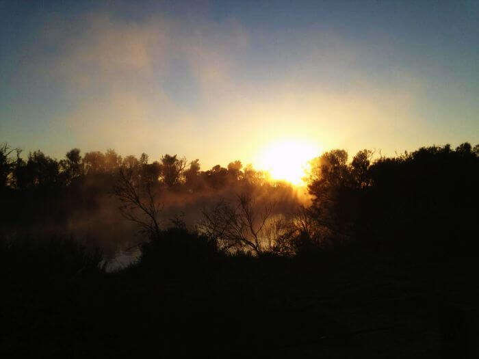 Early morning sun in Dalhousie