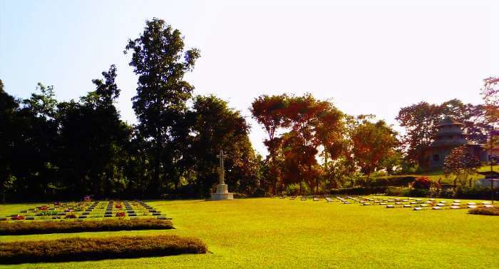 War Cemetery in Digboi 