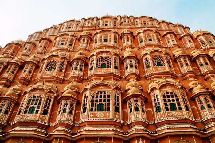 Don’t miss Hawa Mahal while sightseeing in Jaipur which is one of the historical places to visit in winter in India