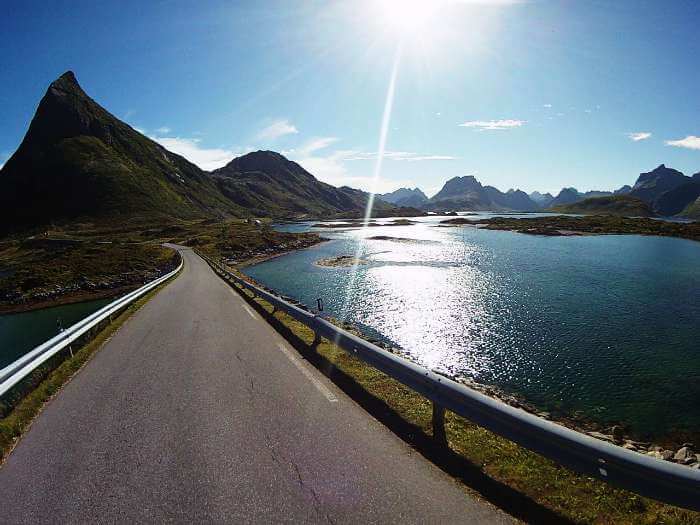 Road to Lofoten Islands, Norway