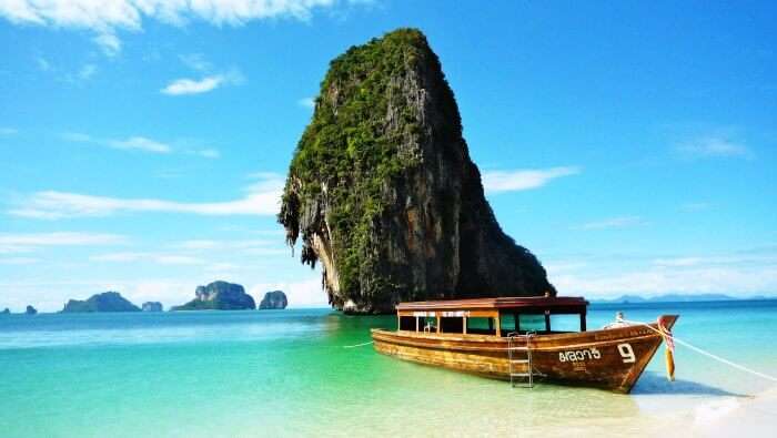 Phra Nang beach is amongst the most scenic and top rated beaches in Thailand and in the world