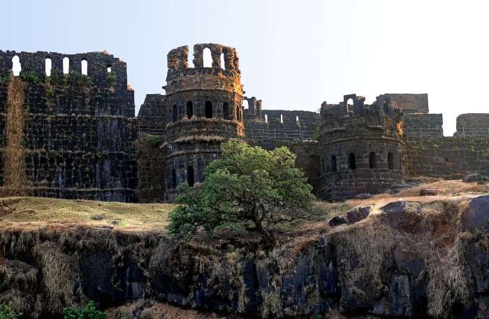 View of Raigad Fort