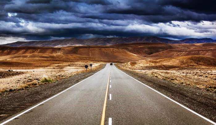 Cloudy skies of Ruta 40, Argentina