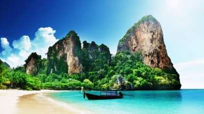 Railay is one of the most popular and is amongst the best and most beautiful beaches in Thailand
