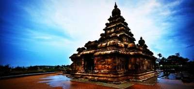 The ancient temple of Mahabalipuram