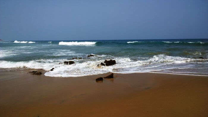 Yarada Beach in Andhra Pradesh