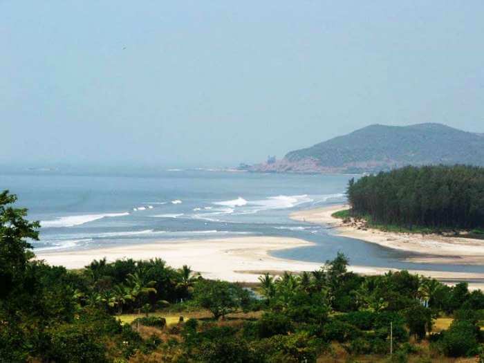 Soft sandy beaches of Diveagar