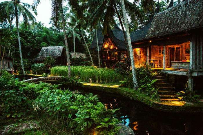 Bambu Indah resort in Bali
