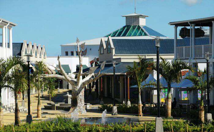 Cascavelle Shopping Centre at Flic En Flac in Mauritius