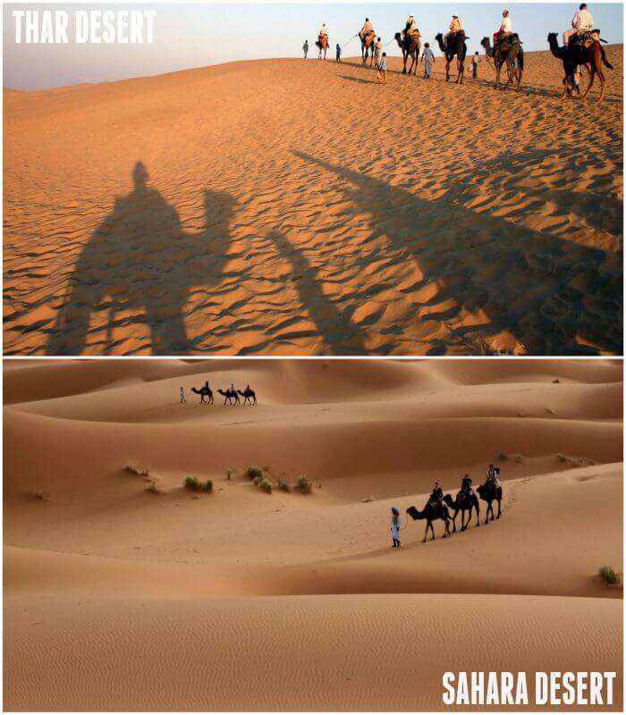 Desert in Jaisalmer-Sahara Desert