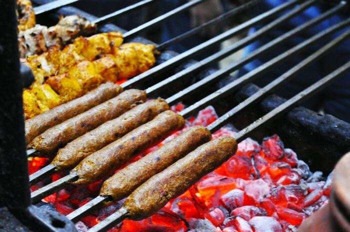 Famous food in Delhi — Kebabs