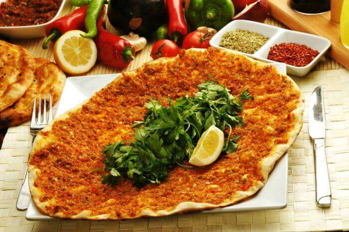 Turkish Foods- Lahmacun