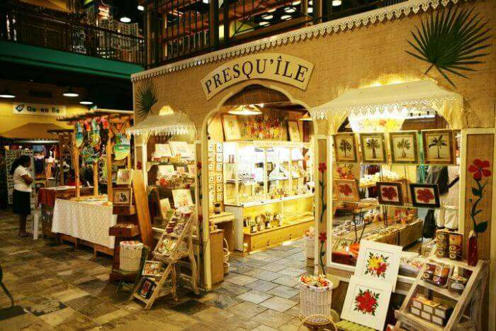 Presqueile at Le Craft Market in Caudan Waterfront