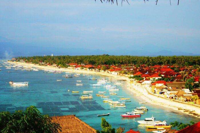 Nusa Lembongan from the top