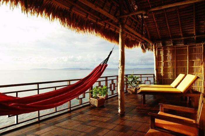 Enticing settings at luxury over water hotel Papua Paradise Eco-Resort