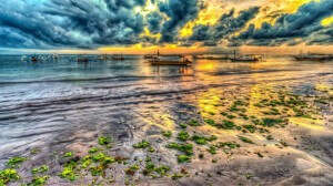 An evening at Sanur Beach