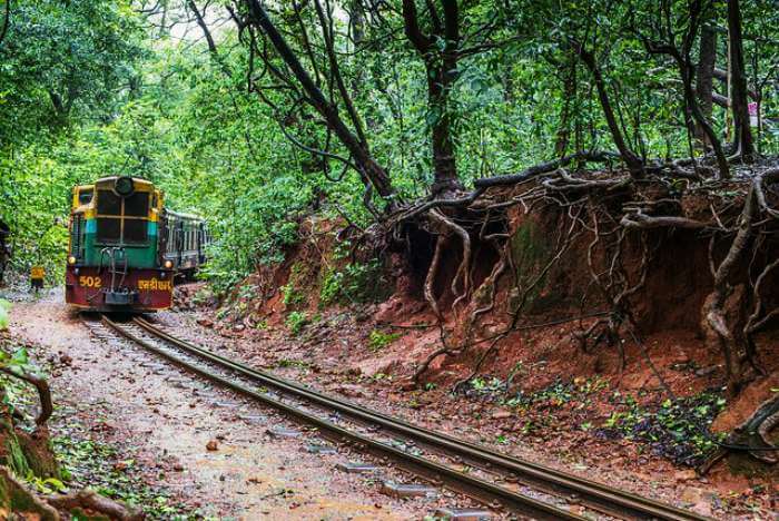 Train from Matheran to Neral