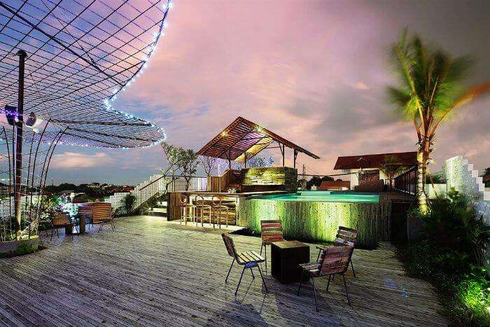 Enjoy nightlife in Bali as you chill at Vertical point- the most amazing rooftop bar in Bali
