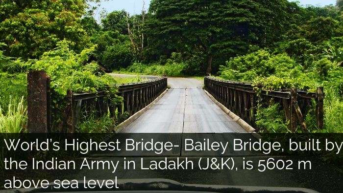 Worlds highest bridge