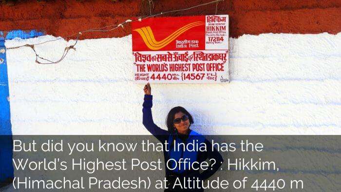 Worlds highest post office