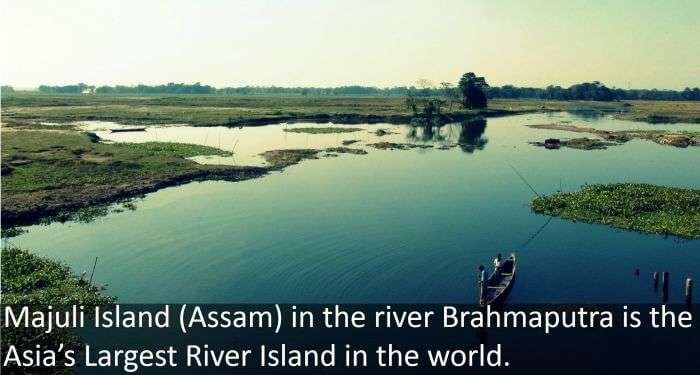 Island on Majuli river