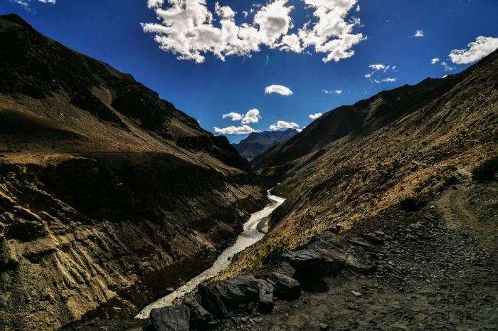 Part of Padum-Darcha trekking in Ladakh