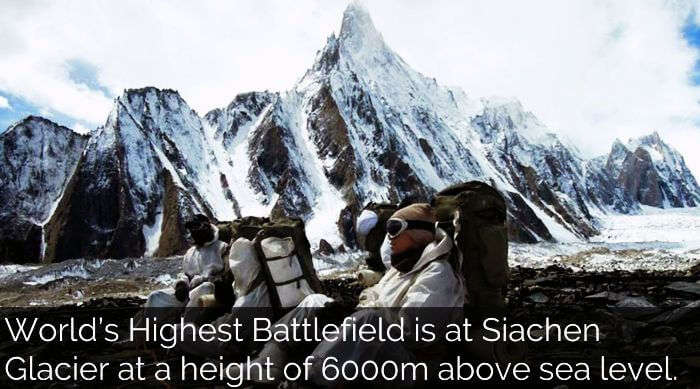 highest battle ground of the world