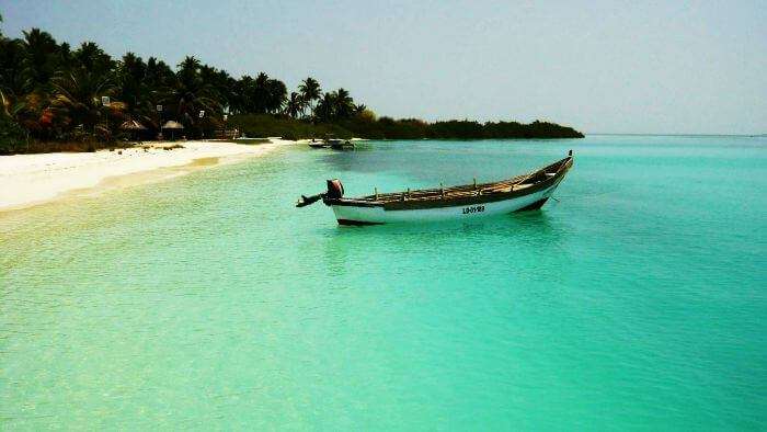 Bangaram Island in Lakshadweep