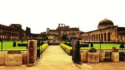 A gorgeous view of the Bidar Fort