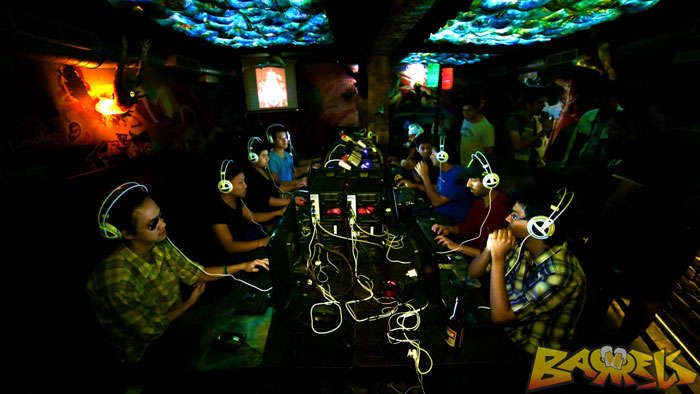 Inside a Gaming Cafe in Bangalore