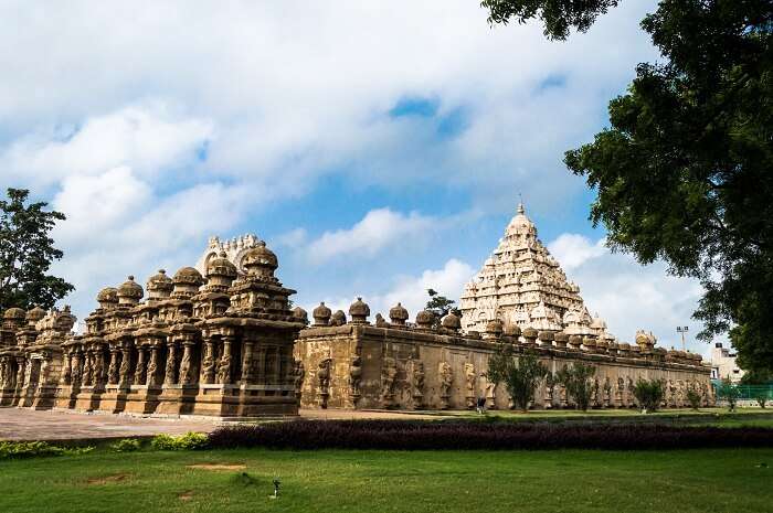 Kanchi Kailasanathar Temple in Kanchipuram, Tamil Nadu
