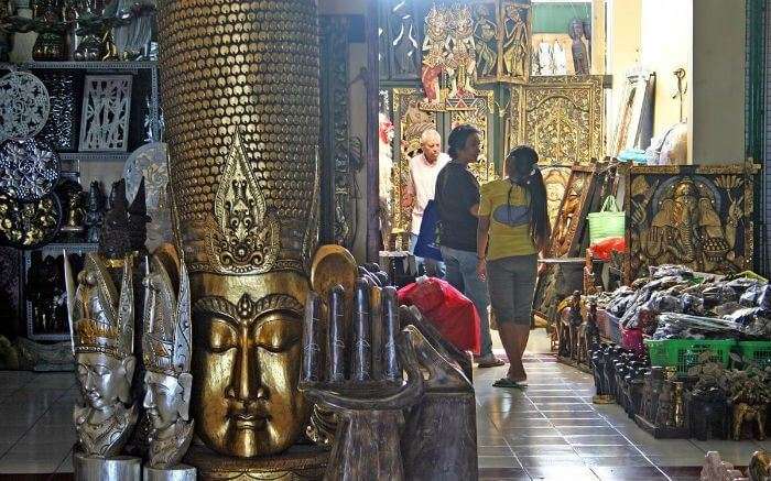 Kereneng Pasar is the second largest traditional shopping center in Bali