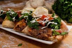 Lahem Bl Ajin is the Arab Pizza with exquisite flavours.
