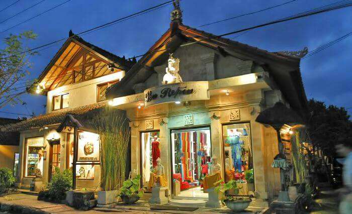 Monkey Forest Road is the best for street side shopping experience in Bali