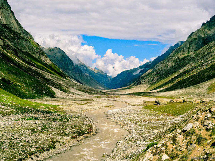 Stunning view of Parvati Valley in Himachal Pradesh