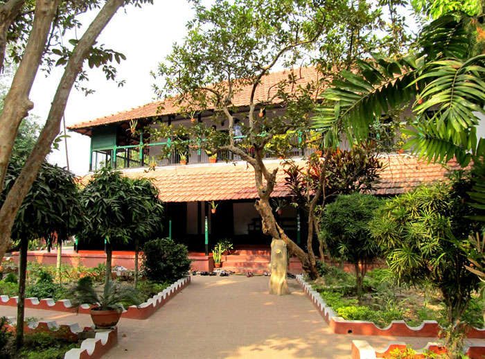 The residence of Sarat Chandra Chattopadhyay