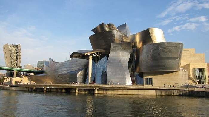 The Guggenheim Museum is one of the best places to go in Spain