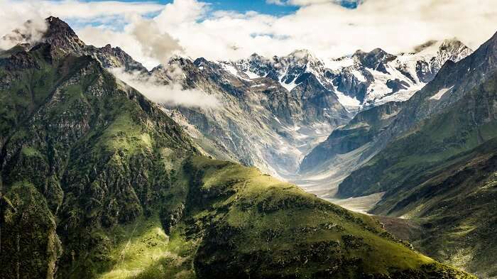 A view from road to Spiti Valley in Ladakh