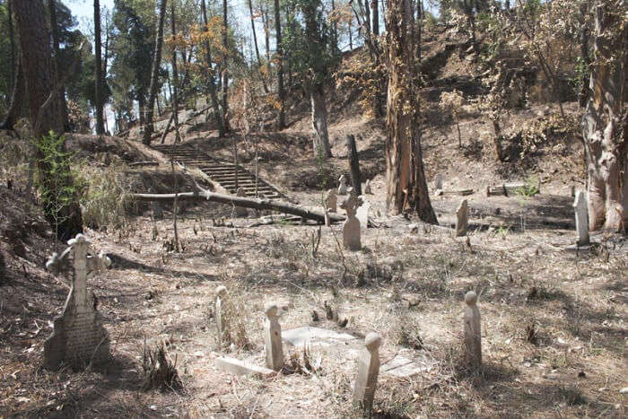 The eerie Roman Catholic graves in Dagshai