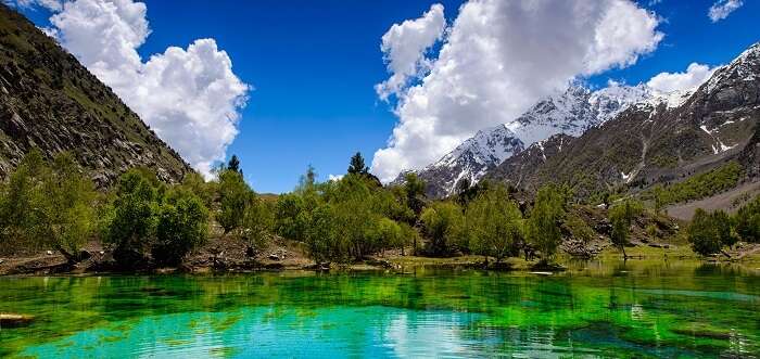 The beautiful Naltar Lake in Pakistan