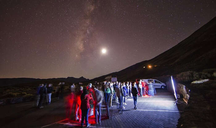 El Teide is the best place to visit in Spain for stargazing