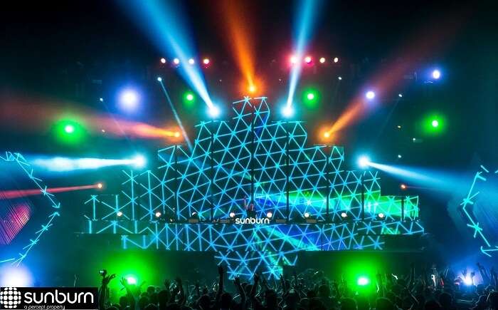 Sunburn Party at Goa is a major crowd puller