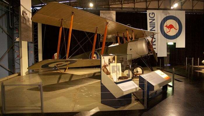 Aircraft ride at the RAAF Museum