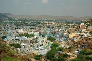 A wide-shot view of the city of unity – Ajmer