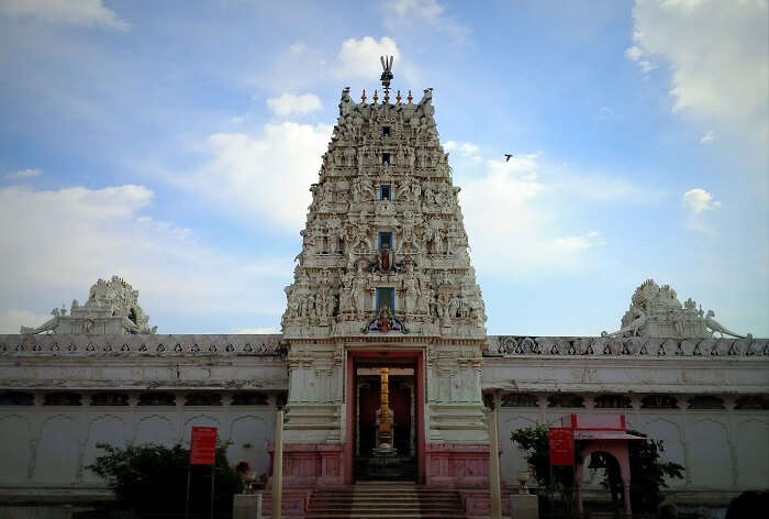 The main entry of Bramha Temple