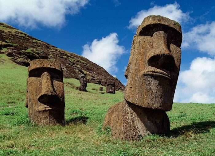 Easter Island in Chile