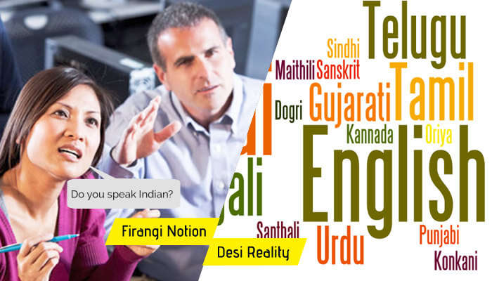 Foreign perceptions about Indian language vs. reality