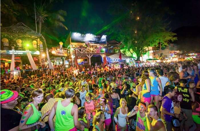 Full Moon party at Koh Phangan